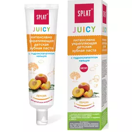 Сплат/Splat Juicy детская зубная паста ПЕРСИК 35мл