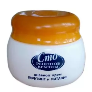 Сто рецептов красоты Крем дневной для лица Лифтинг и питание 50мл