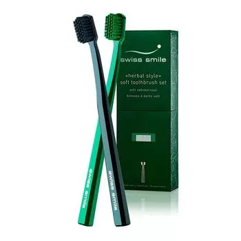 Swiss Smile Набор мягких зубных щёток Herbal Bliss