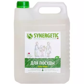 Synergetic Средство для мытья посуды Алоэ 5000 мл