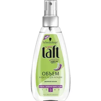 Taft Объем Жидкость для укладки очень сильная фиксация 150мл