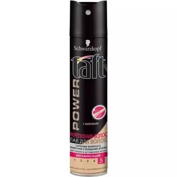 Taft Power Лак для волос Укрепление волос мегафиксация 225 мл