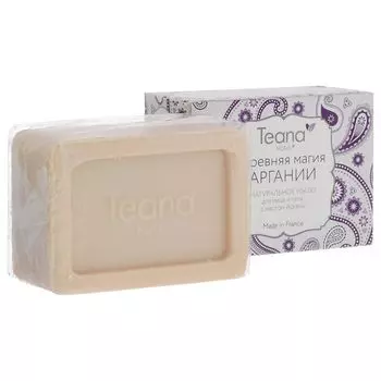 TEANA ДРЕВНЯЯ МАГИЯ АРГАНИИ Натуральное мыло для сухой и чувствительной кожи лица и тела с маслом Арганы 100 гр