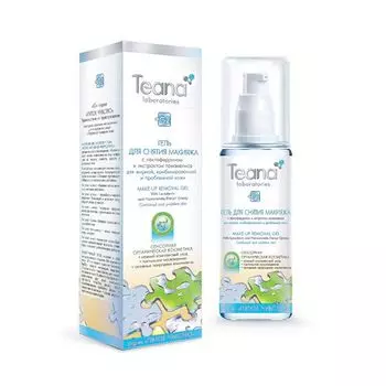 Teana/Теана Гель для снятия макияжа с лактоферрином 125мл
