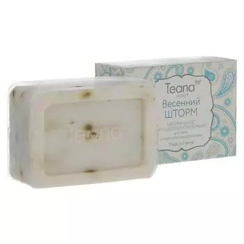 Teana/Теана ВЕСЕННИЙ ШТОРМ Натуральное антицеллюлитное мыло для тела с морскими водорослями 100 гр