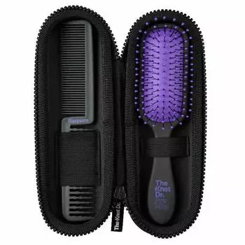 The Knot Dr. Набор из двух расчесок Pro Mini Kit цвет Periwinkle сиреневая