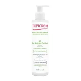 Topicrem АК гель очищающий оздоравливающий 200мл