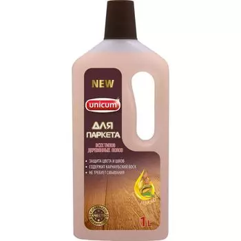Unicum Средство для мытья деревянных полов Паркет 1000мл