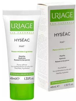 Uriage (Урьяж) Исеак Матирующий уход для жирной и смешанной кожи 40 мл