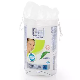 Ватные диски овальные с алоэ 45 шт BEL premium