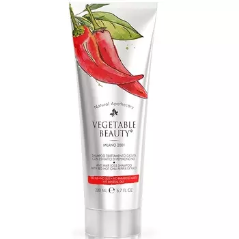 Vegetable Beauty шампунь против выпадения волос с экстрактом красного чили перца 200 мл