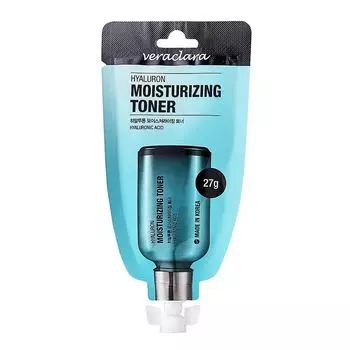Veraclara Hyaluron Moisturizing Toner Увлажняющий тонер для лица с гиалуроновой кислотой 27г