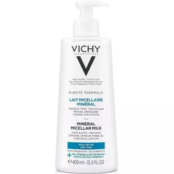 Vichy Мицеллярное молочко с минералами для сухой и нормальной кожи 400мл