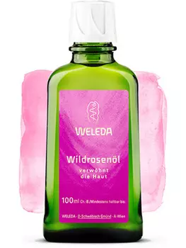 Weleda Розовое нежное масло дикой розы для тела 100 мл