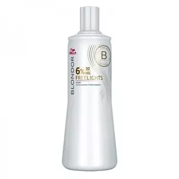 Wella BLONDOR FREELIGHTS Окислитель 6% 1000мл