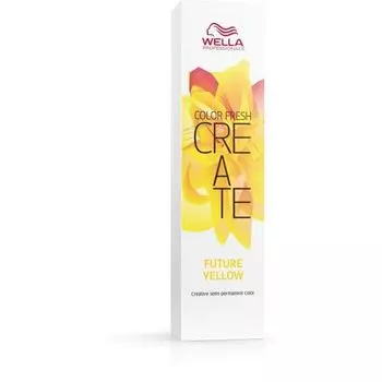 Wella Color Fresh Create оттеночная краска больше чем желтый FUTURE YELLOW 60мл