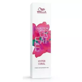 Wella Color Fresh Create оттеночная краска гипер коралл HYPER CORAL 60мл