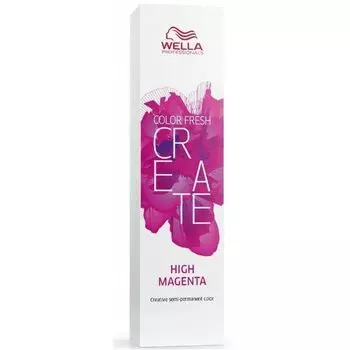 Wella Color Fresh Create оттеночная краска электрик маджента HIGH MAGENTA 60мл