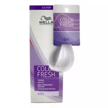 Wella COLOR FRESH Оттеночная краска 8/81 светлый блонд жемчужно-пепельный 75мл