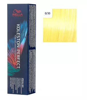 Wella Koleston Perfect 0/30 золотистый натуральный 60мл Стойкая крем-краска