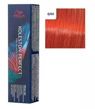 Wella Koleston Perfect 0/44 красный интенсивный 60мл Стойкая крем-краска