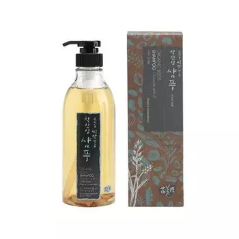 Whamisa Шампунь на основе ферментов семян растений для жирной кожи головы 500мл