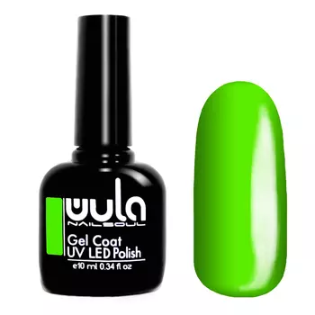 Wula nailsoul гель лак 10мл тон 400 зеленый неон