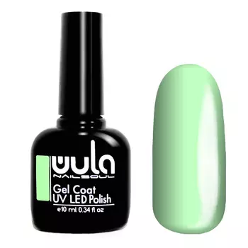 Wula nailsoul гель лак 10мл тон 410 пастельно-зеленый