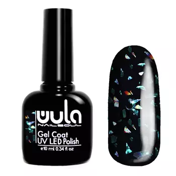 Wula nailsoul гель лак Glitter Rain 10мл тон 623 прозрачный