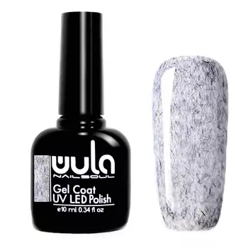 Wula nailsoul гель лак Melange 10мл тон 613 черный, белый