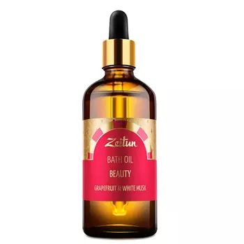 Zeitun Масло для ванны Красота, с ароматом белого мускуса и грейпфрута 100 мл