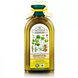 Зеленая аптека шампунь Липовый цвет/облепиховое масло для сухих волос 350 мл