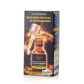 Золотой шелк масло-эликсир мультифункциональное для восстановления и питания волос 25 мл