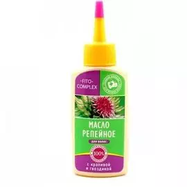 Золотой шелк масло репейное для волос с крапивой и гвоздикой 90 мл