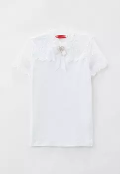 Блуза и брошь T&amp;K