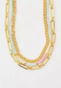 Цепи 2 шт. и бусы Love Republic