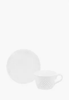 Чашка чайная с блюдцем Elan Gallery