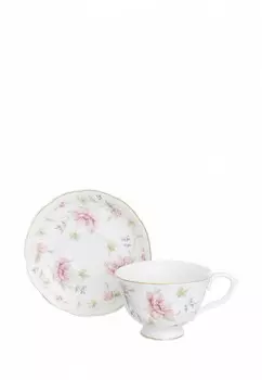 Чашка чайная с блюдцем Elan Gallery