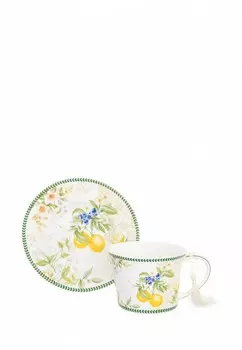 Чашка с блюдцем Elan Gallery