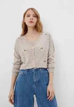 Кардиган и топ Trendyol