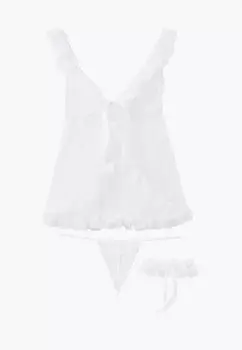 Комбинация, трусы и подвязка Belweiss