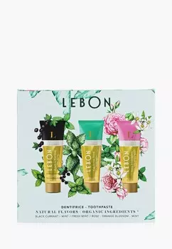 Комплект зубных паст Lebon