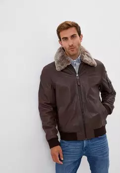 Куртка кожаная Jorg Weber