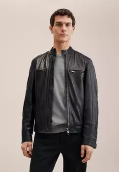 Куртка кожаная Mango Man