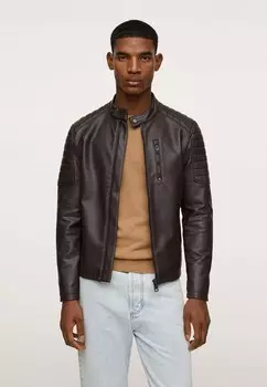 Куртка кожаная Mango Man