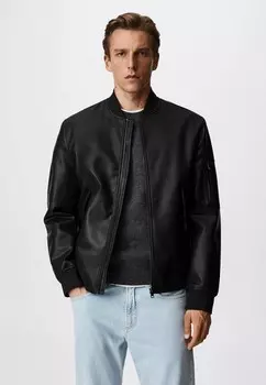 Куртка кожаная Mango Man