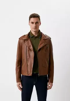 Куртка кожаная Serge Pariente