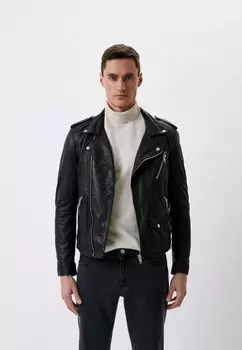 Куртка кожаная Serge Pariente