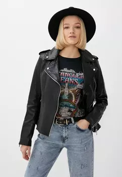 Куртка кожаная Снежная Королева