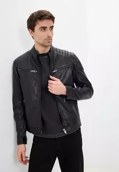 Куртка кожаная Urban Fashion for Men